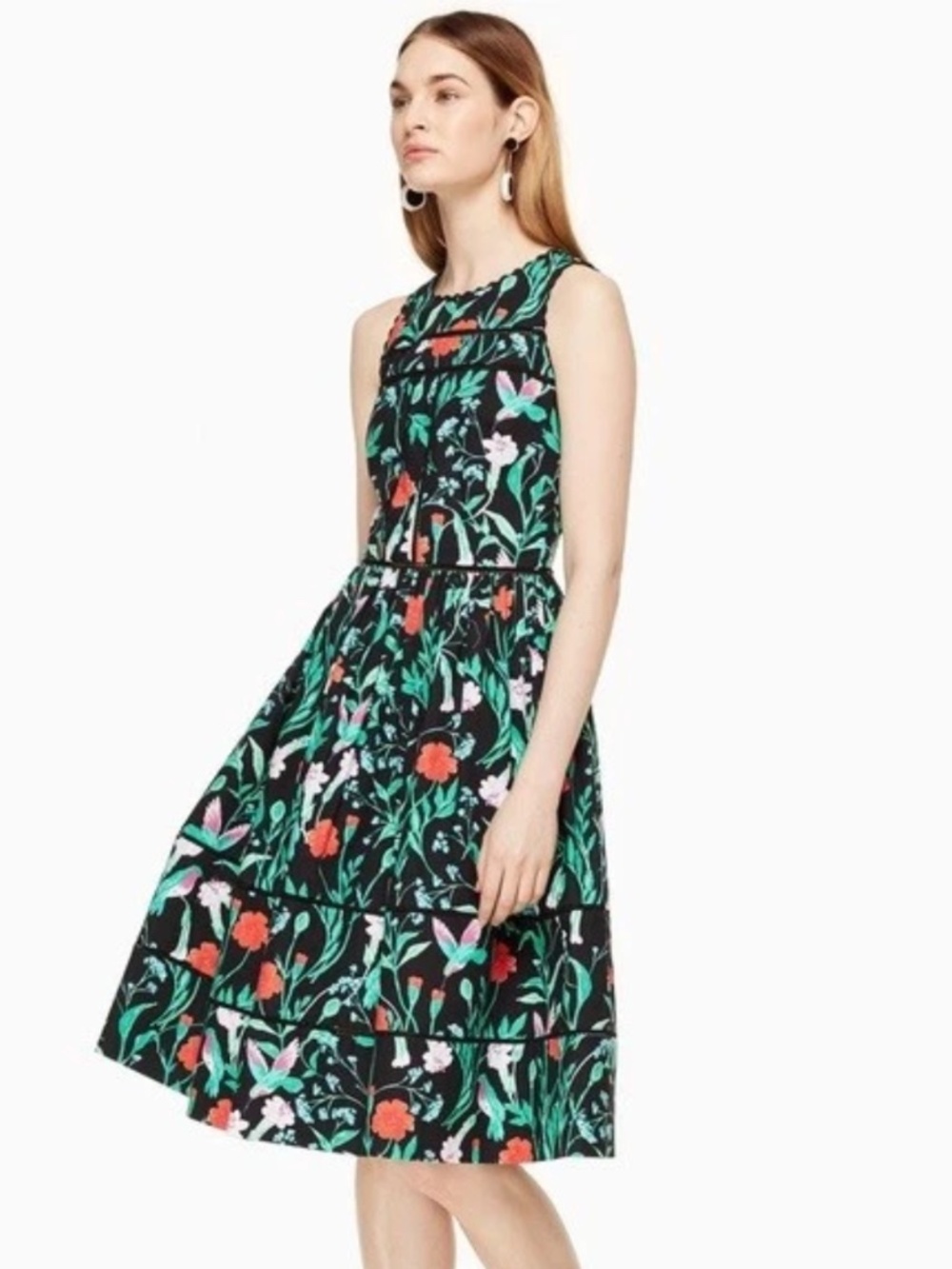 Kate Spade Jardin Poplin Dress